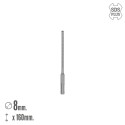 Broca SDS Plus 8 Filos Cortantes Especial Para Hormigón Armado Diámetro 8 x 160 mm. Broca Paredes, Broca Cimientos, Broca Muros