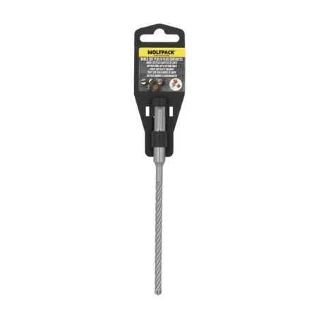 Broca SDS Plus 8 Filos Cortantes Especial Para Hormigón Armado Diámetro 8 x 160 mm. Broca Paredes, Broca Cimientos, Broca Muros
