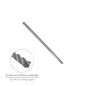 Broca SDS Plus 8 Filos Cortantes Especial Para Hormigón Armado Diámetro 12 x 260 mm. Broca Paredes Broca SDS Plus 8 Filos Cortantes Especial Para Hormigón Armado Diámetro 12 x 260 mm. Broca Paredes