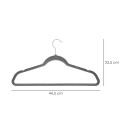 Percha Terciopelo 445 mm. (Pack 10 Piezas)