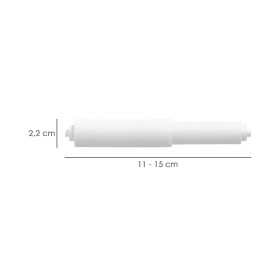 Eje Portarrollos Papel Higiénico Diámetro 22 mm x 110 - 150 mm.