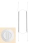 Cuelgaplatos Muelle Para platos de Diámetro 29 a 32 cm. Cuelgaplatos Muelle Para platos de Diámetro 29 a 32 cm.