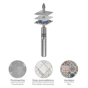 Broca Porcelánicos Duros Diámetro 10,0 mm.