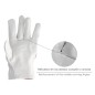 Guantes Piel / Lona Con Colgador 9" Guantes De Trabajo, Guantes De protección (Par) Guantes Piel / Lona Con Colgador 9" Guantes De Trabajo, Guantes De protección (Par)