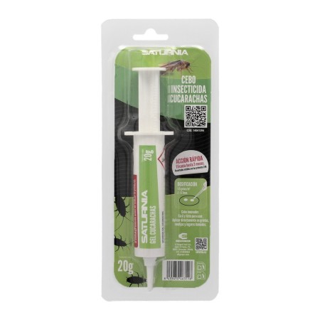 Cebo insecticida en gel para cucarachas - jeringa de 20 gramos