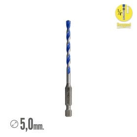 Broca Universal Hexagonal Diámetro 5,0 mm. (Blíster 1 pieza)