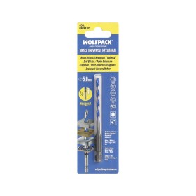 Broca Universal Hexagonal Diámetro 5,0 mm. (Blíster 1 pieza)