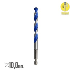 Broca Universal Hexagonal Diámetro 10,0 mm. (Blíster 1 pieza)