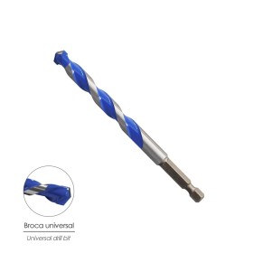 Estuche Brocas Universales Hexagonal Diámetro 4,0 a Diámetro 10 mm.