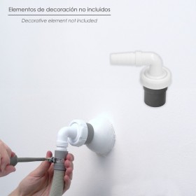 Conexión Macho PVC Toma Lavadora / Lavavajillas