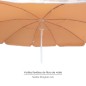 Sombrilla Playa Acero / Poliéster Diámetro 160 cm. Naranja . Varillas Fibra De Vidrio. Sombrilla Playa Acero / Poliéster Diámetro 160 cm. Naranja . Varillas Fibra De Vidrio.