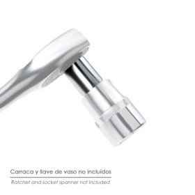 Adaptador Aumentador 1/4" Hembra 3/8" Macho