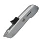 Cúter Auto retráctil Con Hoja Acero Sk5 Carcasa De Aluminio Diseño Ergonómico, Cuchillo Seguridad, Cúter Seguridad,