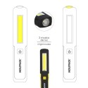 Linterna LED Multifunción Tipo Bolígrafo Recargable (900 mAh) 200 Lúmenes Con Imán, Gancho y Soporte Ajustable.