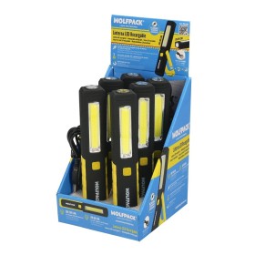 Linterna LED Multifunción Tipo Bolígrafo Recargable (900 mAh) 200 Lúmenes Con Imán, Gancho y Soporte Ajustable.