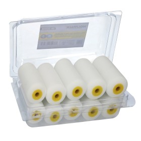 Rodillo Espuma Recambio Para Esmalte Acrílico 100 mm. Set 10 Rodillos. Rodillo Espuma, Rodillo Pintura Acrílica