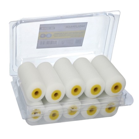 Rodillo Espuma Recambio Para Esmalte Acrílico 100 mm. Set 10 Rodillos. Rodillo Espuma, Rodillo Pintura Acrílica