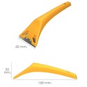 Rascavidrios Plástico Amarillo Hoja 60 mm. Rasqueta Vitrocerámica, Rascador Vidrio, Rascador Vitrocerámica,