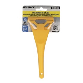 Rascavidrios Plástico Amarillo Hoja 60 mm. Rasqueta Vitrocerámica, Rascador Vidrio, Rascador Vitrocerámica,