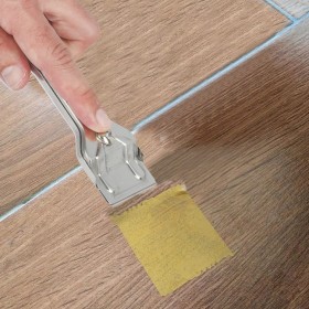Rascavidrios Plástico Amarillo Hoja 43 mm. Rasqueta Vitrocerámica, Rascador Vidrio, Rascador Vitrocerámica,