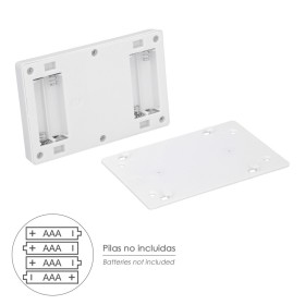 Linterna / Luces Led Para Pared / Armario A pilas (4 AAA) 250 Lúmenes (Fijación Mediante Pegatina, Imán o Tornillos)