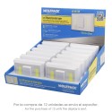 Linterna / Luces Led Para Pared / Armario A pilas (4 AAA) 250 Lúmenes (Fijación Mediante Pegatina, Imán o Tornillos)
