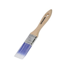 Paletina Profesional Plus Ancho 30 mm. Cerdas Sintéticas PBT, Mango Madera Haya Ergonómico, Brocha Pintor, Pincel Pintura