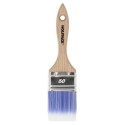 Paletina Profesional Plus Ancho 50 mm. Cerdas Sintéticas PBT, Mango Madera Haya Ergonómico, Brocha Pintor, Pincel Pintura
