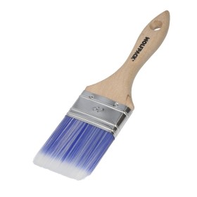 Paletina Profesional Plus Ancho 60 mm. Cerdas Sintéticas PBT, Mango Madera Haya Ergonómico, Brocha Pintor, Pincel Pintura