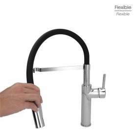 Monomando Fregadero Flexible Con Soporte Grifo Flexible
