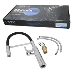 Monomando Fregadero Flexible Con Soporte Grifo Flexible