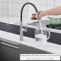 Monomando Fregadero Flexible Con Soporte Grifo Flexible