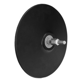 Plato Taladro Nylon Diámetro 125 mm. Con Espiga Diámetro 6 mm. Disco Plástico Para Bonete