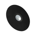 Plato Taladro Nylon Diámetro 125 mm. Con Espiga Diámetro 6 mm. Disco Plástico Para Bonete