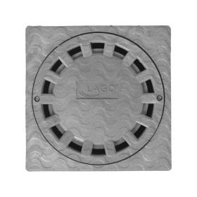 Sumidero Sifónico PVC 20x20 cm. salida De Diámetro 90 / 110 mm.
