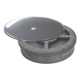 Tapa Bote Sifónico PVC Diámetro 110 mm.