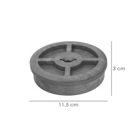 Tapa Bote Sifónico PVC Diámetro 110 mm.