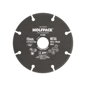 Disco Corte Metales Universal Diámetro 115 x 1,7 mm. Filo de Diamante Disco Corte Acero, Chapa, Hierro, Aluminio