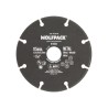 Disco Corte Metales Universal Diámetro 115 x 1,7 mm. Filo de Diamante Disco Corte Acero, Chapa, Hierro, Aluminio
