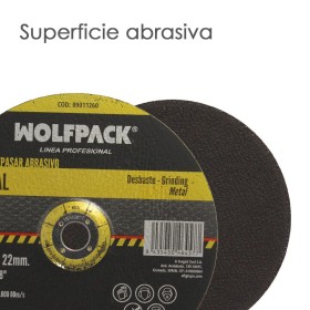 Disco Repasar Abrasivo Diámetro 230 x Diámetro 22 mm. Espesor 6,4 mm. Disco Radial