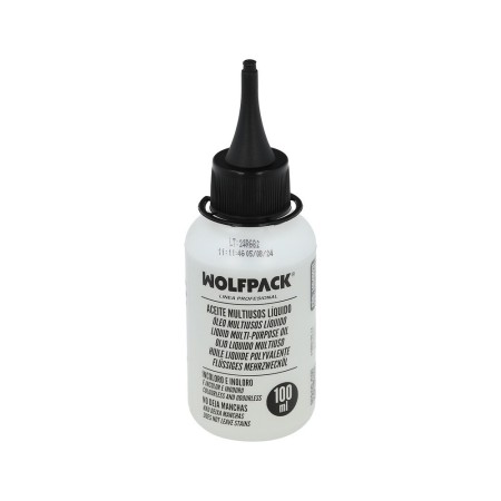 Aceite Lubricante Multiuso Liquido 100 ml. Aceite Cadenas, Aceite Bisagras, Aceite máquinas Coser, Aceite Cerraduras