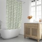 Cortina Ducha Hojas Verdes 180x200 cm. Impermeable Cortina Ducha Hojas Verdes 180x200 cm. Impermeable