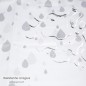 Cortina Ducha Gotas Gris 180x200 cm. Impermeable Cortina Ducha Gotas Gris 180x200 cm. Impermeable