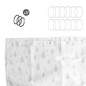 Cortina Ducha Gotas Gris 180x200 cm. Impermeable Cortina Ducha Gotas Gris 180x200 cm. Impermeable
