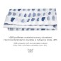 Cortina Ducha Matrix Azul 180x200 cm. Impermeable Cortina Ducha Matrix Azul 180x200 cm. Impermeable