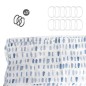 Cortina Ducha Matrix Azul 180x200 cm. Impermeable Cortina Ducha Matrix Azul 180x200 cm. Impermeable