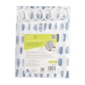 Cortina Ducha Matrix Azul 180x200 cm. Impermeable