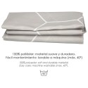 Cortina Ducha Formas Geométricas Beige 180x200 cm. Impermeable