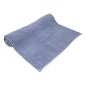 Alfombra Baño Poliéster Chenilla 50x80 cm. Azul. Alfombra Baño Poliéster Chenilla 50x80 cm. Azul.