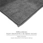 Alfombra Baño Poliéster Chenilla 50x80 cm. Gris. Alfombra Baño Poliéster Chenilla 50x80 cm. Gris.